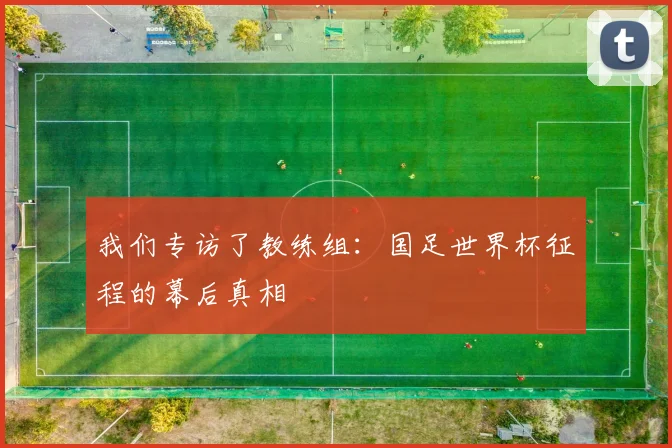 我们专访了教练组：国足世界杯征程的幕后真相