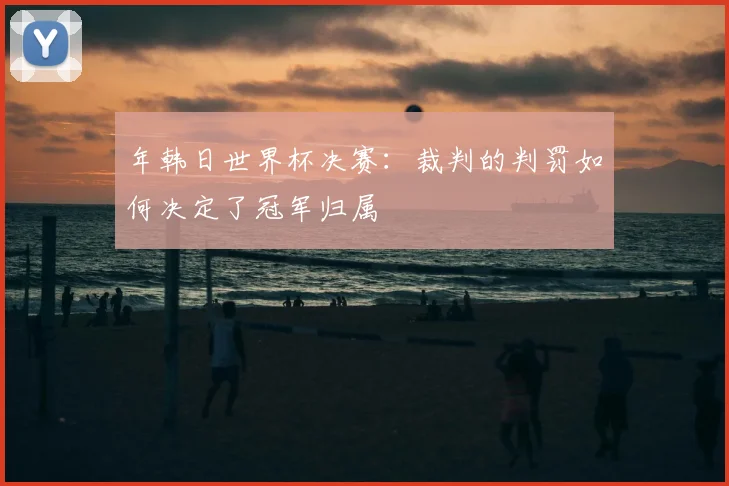 年韩日世界杯决赛：裁判的判罚如何决定了冠军归属
